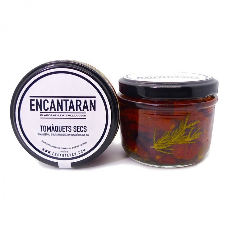 Tomàquets secs maridats amb Herbes de la Val d’Aran EncantAran Tomàquets secs maridats amb Herbes de la Val d’Aran EncantAran