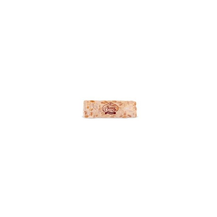 Torró dur d'ametlla VICENS envasat buit 80g Torró dur d'ametlla VICENS envasat buit 80g